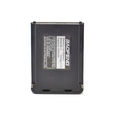 Bateria Baofeng UV3R+ Preto